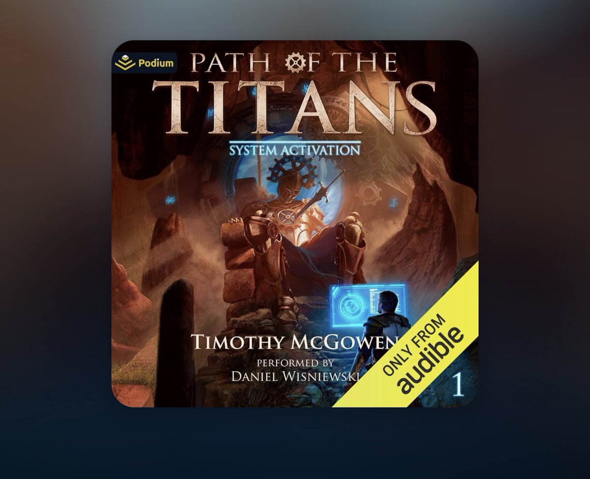 I read this one with my eyes a bit ago. Let's read it with my ears. #audiobook #LitRPG
