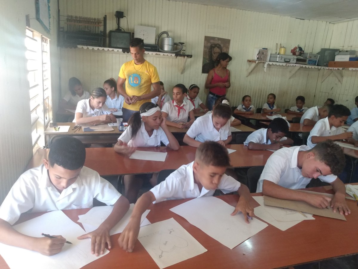 La creación siempre en una fuente de inspiración@CubaMined <a href="/dpestgo/">DGE Santiago de Cuba</a> <a href="/dmeguama/">Dirección Municipal de Educación Guamá</a>  <a href="/santiagodecuba/">Santiago de Cuba</a> #guama