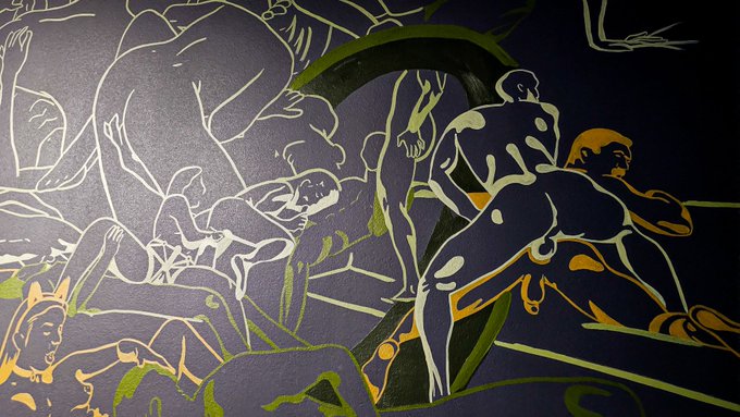 Speaking of murals, have you seen the beautiful mural in our entryway by @Mtheloveofart?  She's so unbelievably