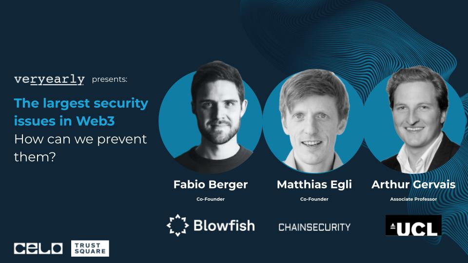 While you're searching for Easter eggs, we've been preparing the next club3, and it's another banger lineup: Join @fabioberger123 co-founder at @blowfishxyz , @MatthiasEgli co-founder at @chain_security and @HatforceSec associate professor at @ucl to learn more about security in…