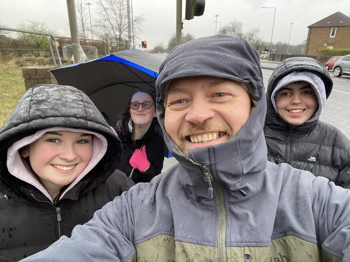 We walked and we remembered….. The weather didn’t put us off! #pinkformentalhealth