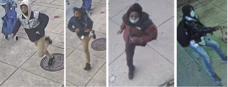 MPD is searching for four suspects involved in two robberies on Tuesday. Have info? Call 202-727-9099 or text 50411. Read more: mpdc.dc.gov/release/mpd-se…