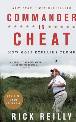 Trump spokesman on me: 'Rick fantasizes about having a golf game as good as President Trump.' ... Fine. I bet $100k I can beat Trump on a course he DOESN'T own w/ USGA rules officials watching. (Hey, some white-collar prisons have courses.) #CommanderInCheat