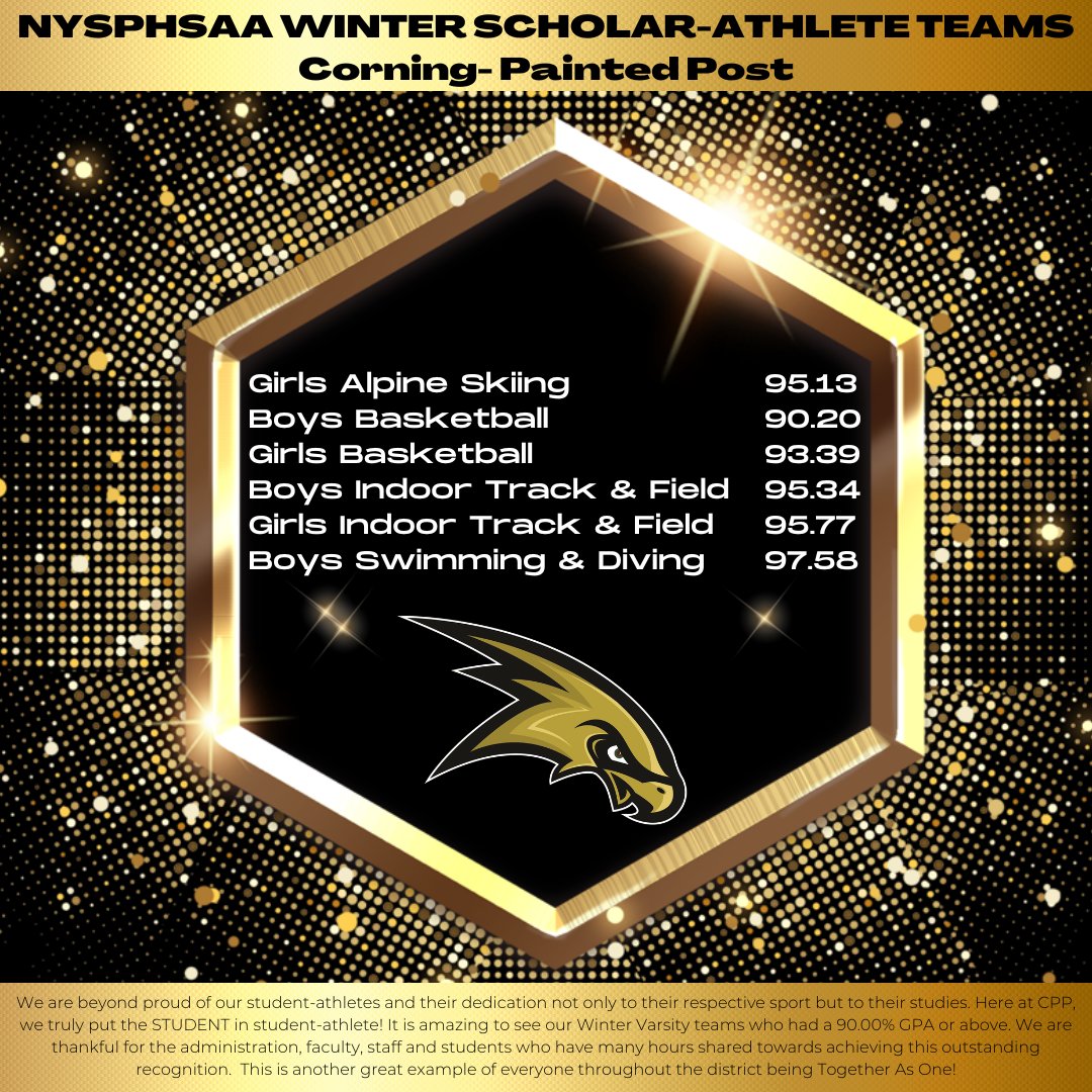Congratulations to our Winter Scholar-Athlete teams!! Outstanding job Hawks!! #TogetherAsOne