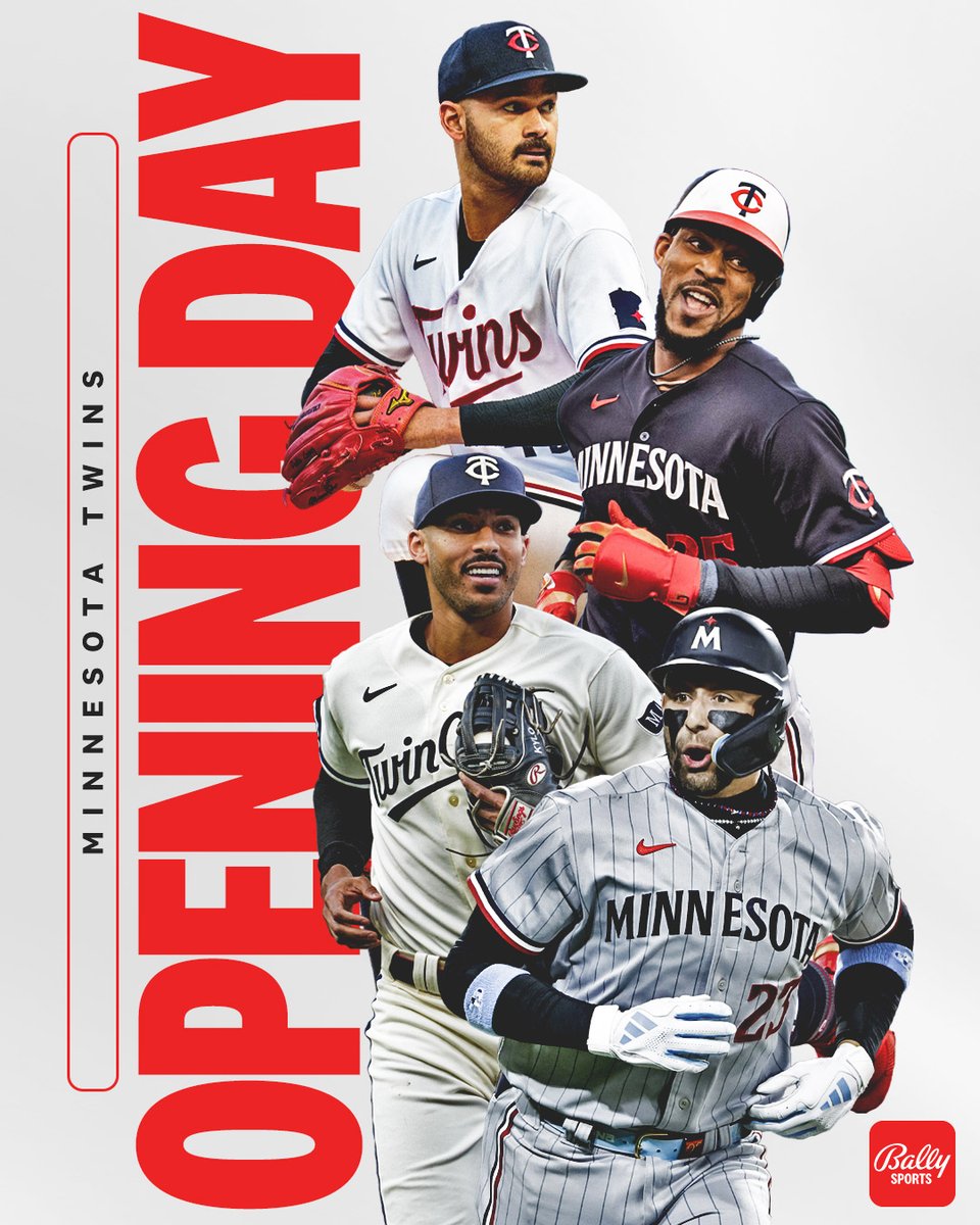 FanDuelSN_NOR's tweet photo. No more counting... It's #OpeningDay

@Twins | #MNTwins https://t.co/sqaKYhnck5