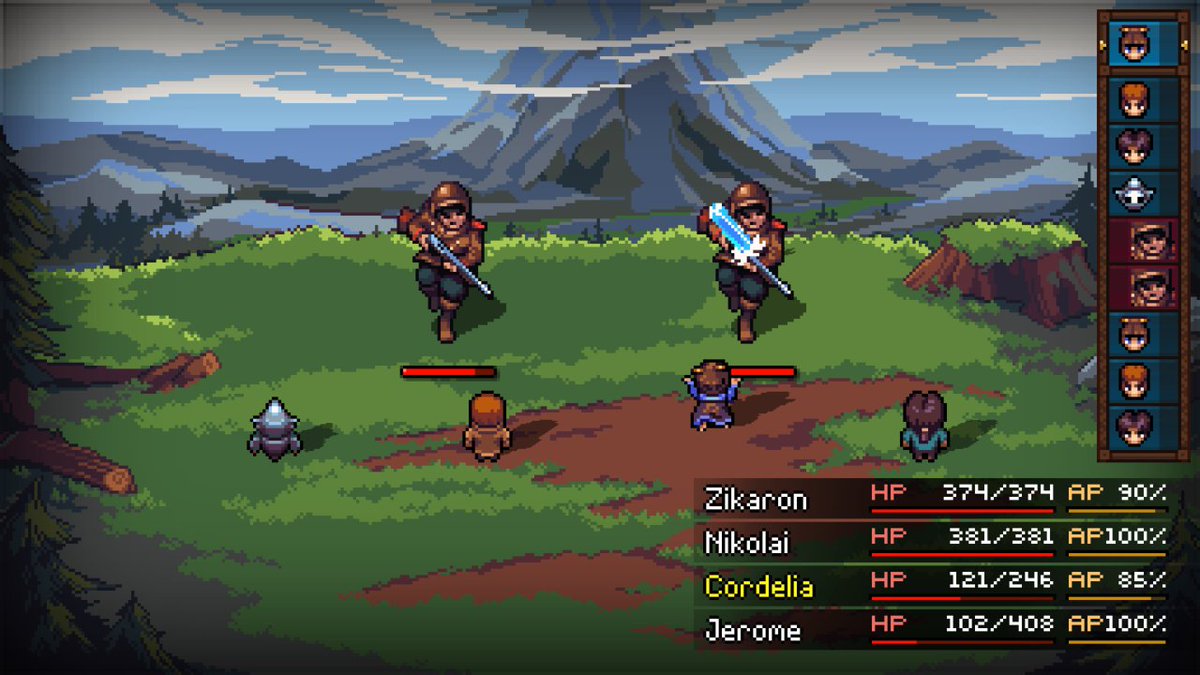 SomethingClassc's tweet image. You like turn based battles? #QuartetRPG has got you covered!

#indiedev