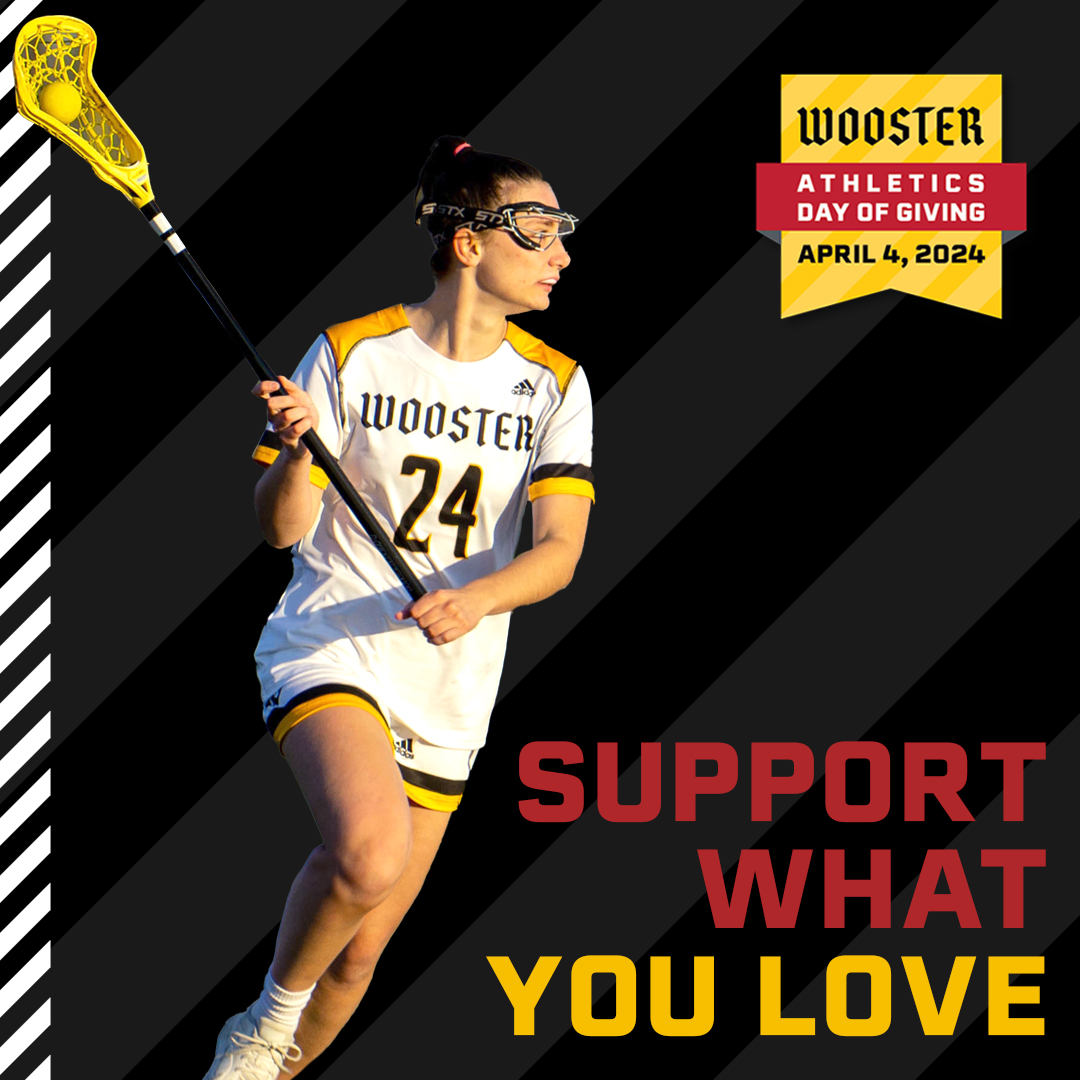 It’s Wooster Athletics Day of Giving! Cheer on Wooster Women’s Lacrosse with a gift to the Fighting Scots Fund! Make your gift at wooster.edu/athletics-givi… #ScotsForLife #GoScots