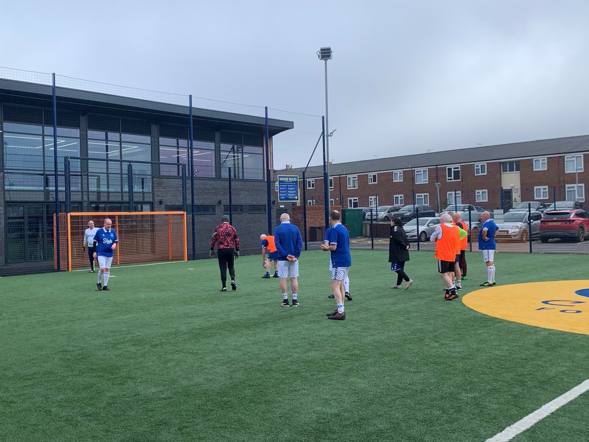 Everton Legend and EitC's very own Pat Van den Hauwe joined us for the 'Active Blues Walking Football Cup' 👏 🙌💙 Participants of our Walking Football sessions welcomed Morecambe Walking Football team to play in a series of friendly matches, helping to promote the importance of…