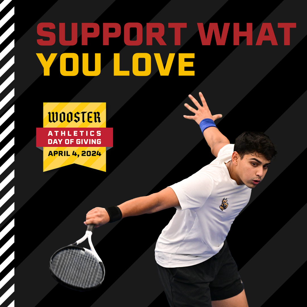 It’s Wooster Athletics Day of Giving! Cheer on Wooster Men’s Tennis with a gift to the Fighting Scots Fund! Make your gift at wooster.edu/athletics-givi… #ScotsForLife #GoScots
