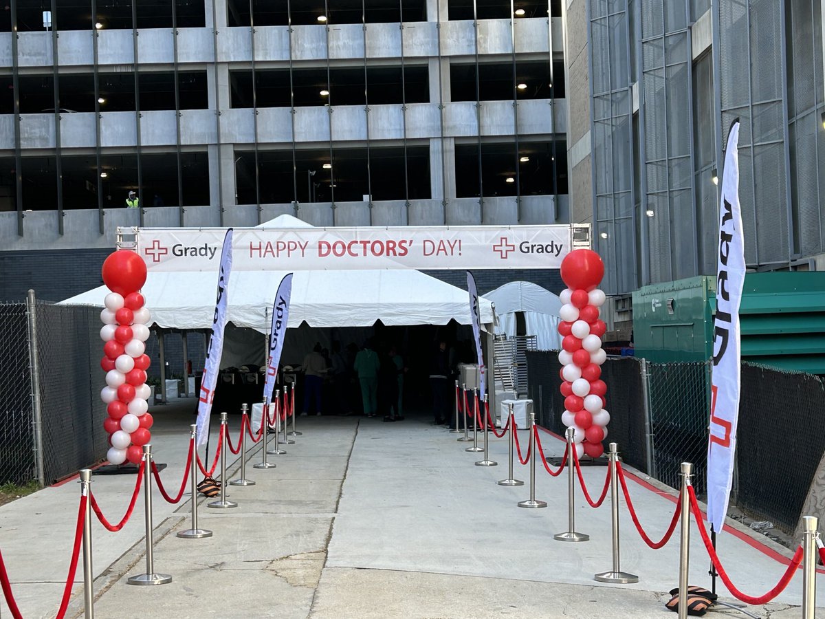 Thank you ⁦@GradyHealth⁩ for offering lunch and treats to physicians and APPs in celebration of #DoctorsDay ⁦@EmoryMedicine⁩ ⁦@MSMEDU⁩