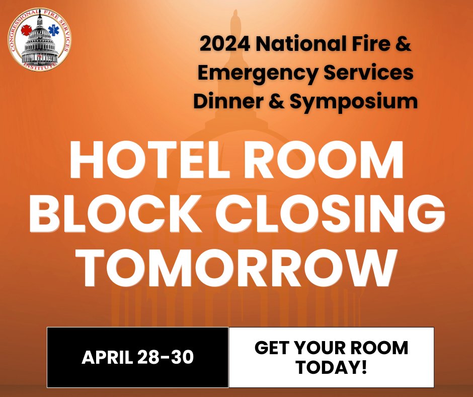 🚨🚨The #CFSI2024 hotel room block is closing tomorrow and there are only a few rooms left. Act now to secure your rooms today! 🏨bit.ly/CFSI2024