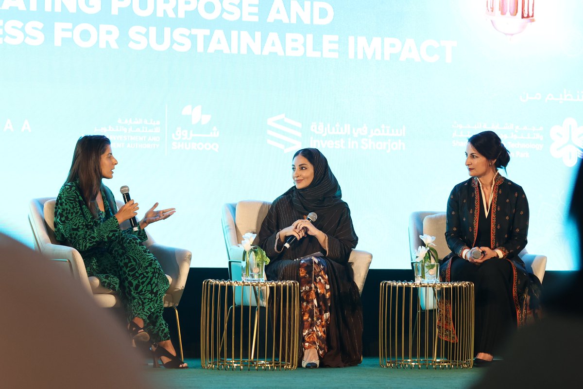 Exploring the intersection of purpose and business: our second panel last night ignited discussions on sustainable impact the esteemed panelists shared profound insights on 'Integrating Purpose and Business for Sustainable Impact.'
