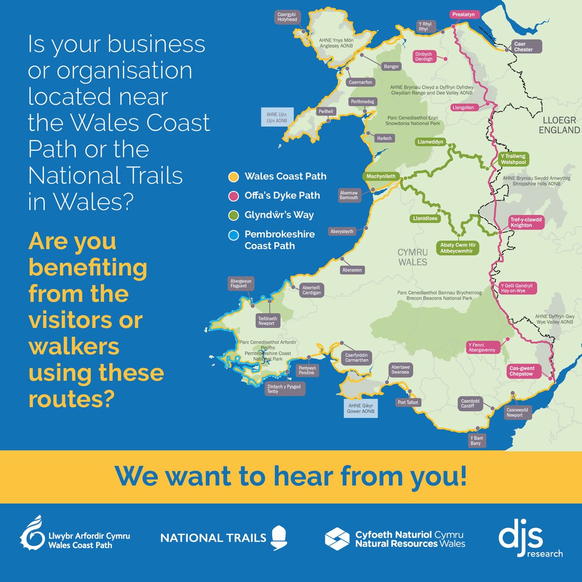 Calling business owners in Pembrokeshire! If your business is located on the @WalesCoastPath, listen up 📢 @NatResWales is running a survey to shape its support of businesses on the Path. Have your say here: wcpandntbusinesssurvey.wales