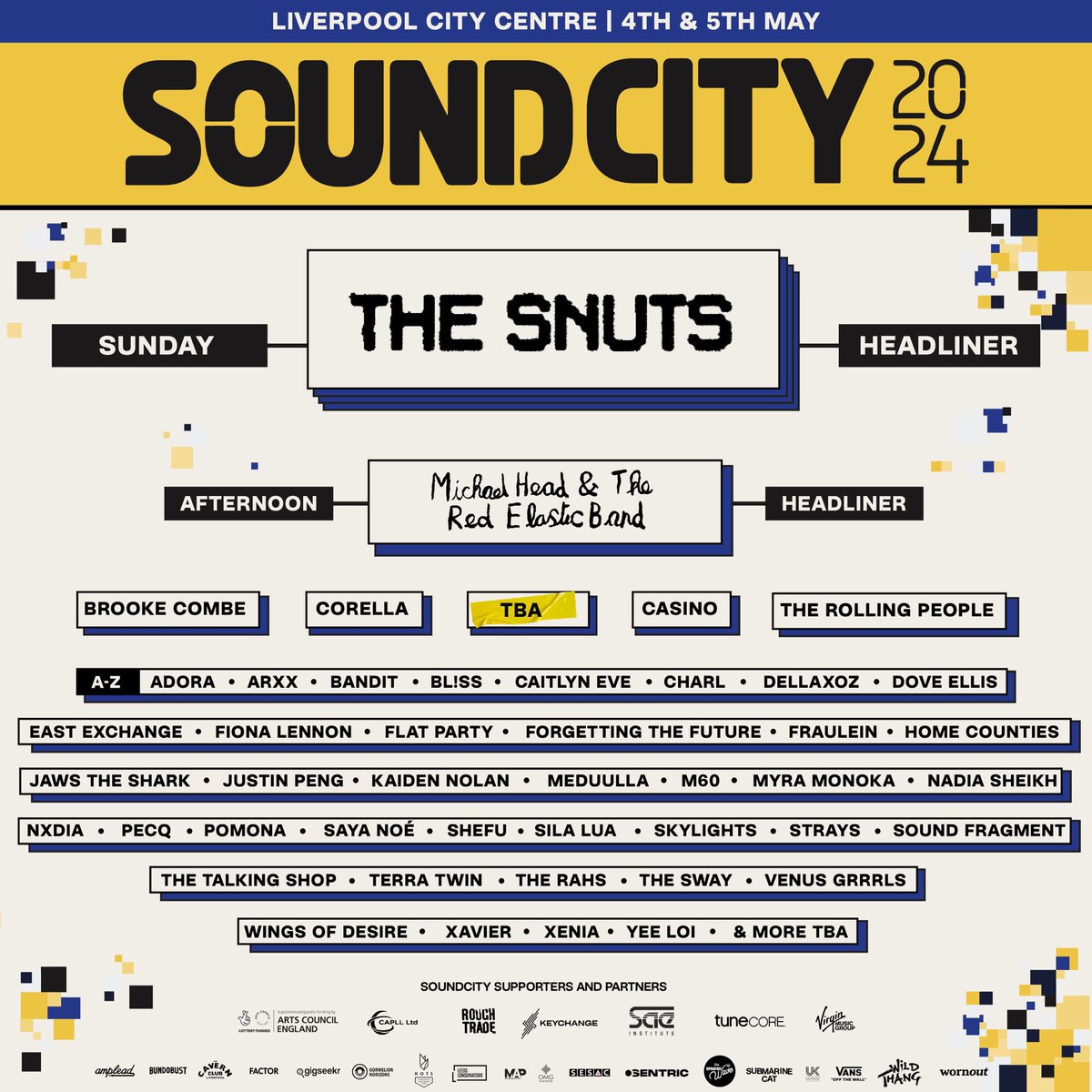 BOOYAH! We’re playing Liverpool @SoundCity on the Sunday 5th May, bloody buzzing for this one bouncing round town! Anyone to reply to this gets a sneaky surprise dm’d to them 😈