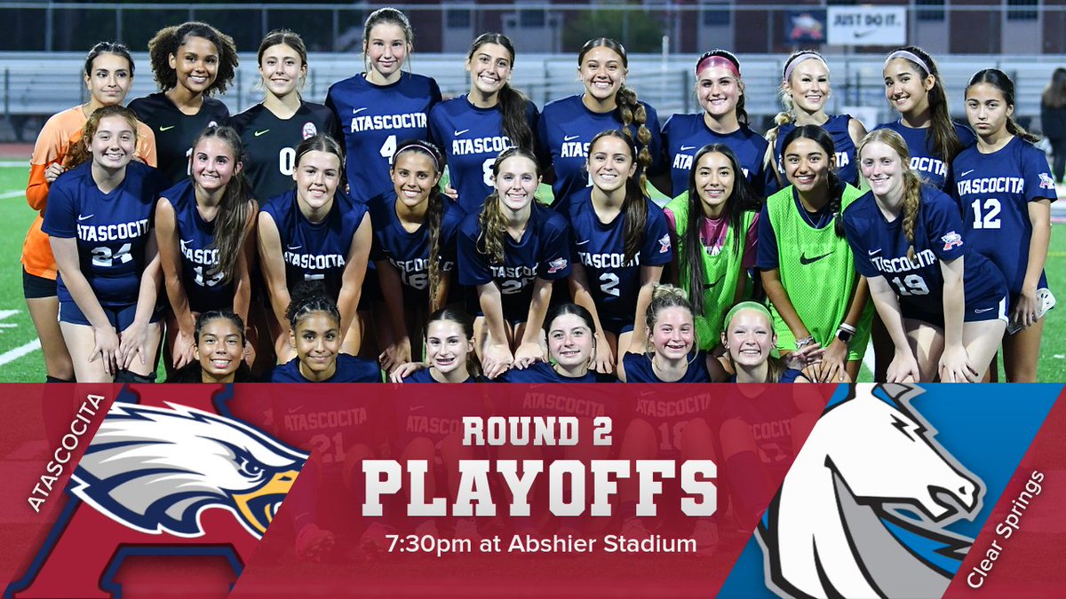 Come out to support the Lady Eagles travel as we travel to Clyde Abshier Stadium to compete against the Clear Spring Chargers.