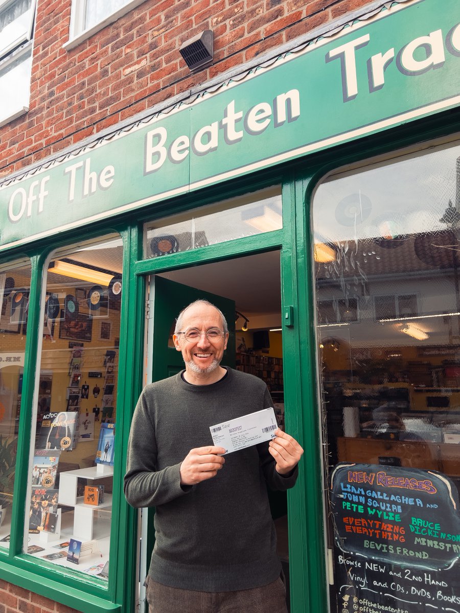 LOUTH DOCKSFEST PHYSICAL TICKET NEWS!🎫📣 You can now buy physical Docksfest tickets from @offthebeatentks Record Store in Louth! If you live in or near Louth, stop by the store and they'll be happy to sort you out. For all online sales - bit.ly/47zKHot