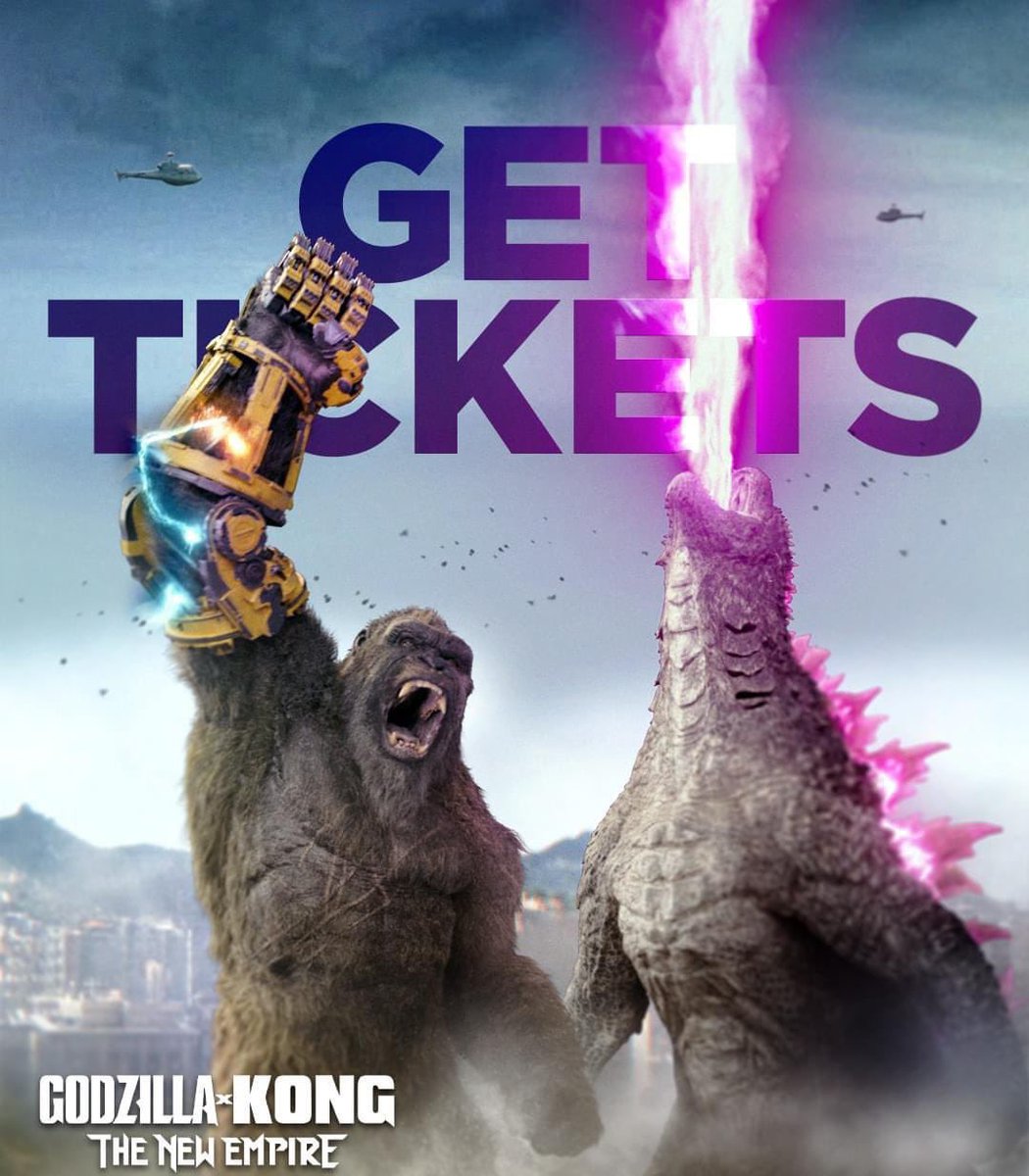 As per fans request #GodzillaxKongTheNewEmpire tomorrow itself 10:40pm Show in screen 1 (Ganga)🔥 Book your tickets soon 👍🏼