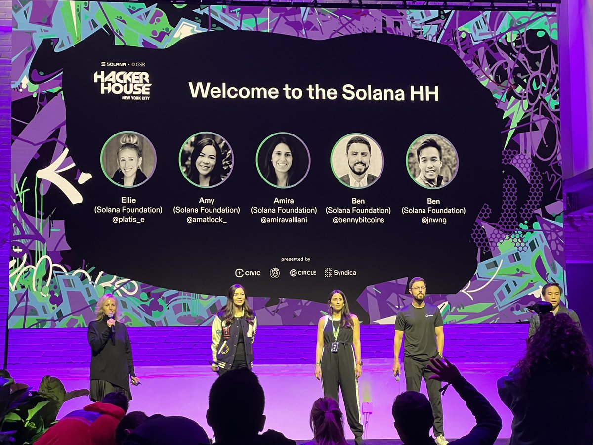 CathyWooooW's tweet image. Shout out to Solana HH in NYC #solana #solanahh #solananyc