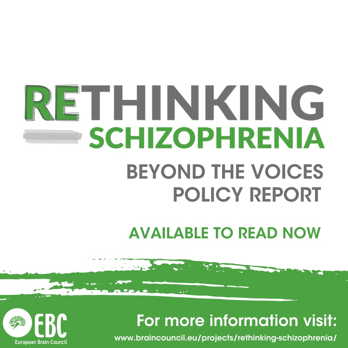 'Rethinking Schizophrenia: Beyond the Voices' policy report is out! Policy priorities: 🩺 Prevention, early detection and effective treatment 👩🏽‍⚕️ A holistic approach to schizophrenia care ⚖️ Rights for schizophrenia patients 🔍bit.ly/reschiz #RethinkingSchizophrenia