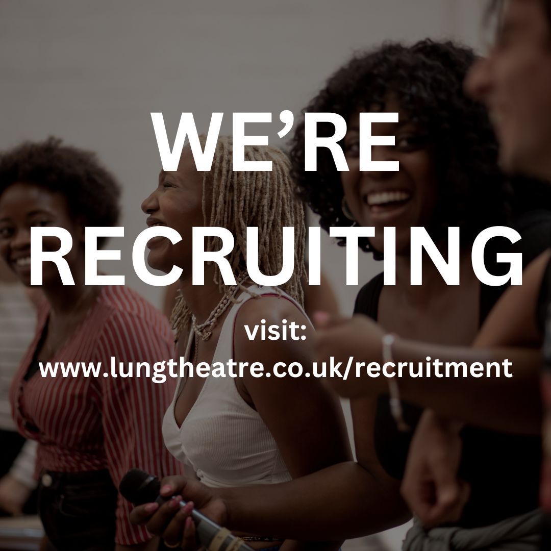 Big news this bank holiday weekend, LUNG HQ are recruiting some roles for an upcoming production in London, summer 2024. Head to lungtheatre.co.uk/recruitment to find out more. Any questions or issues let us know. Deadline for all roles is April 12th midday. Please share far and wide!!