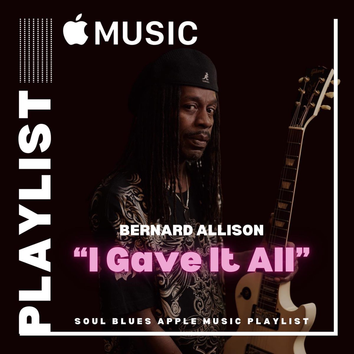 “I GAVE IT ALL song from Bernard Allison’s new album “LUTHER’S BLUES” has just been added to the Apple Music playlist SOUL BLUES! 🎧 𝐋𝐈𝐒𝐓𝐄𝐍 music.apple.com/gb/playlist/so…