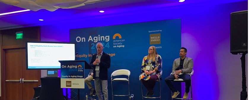 It was great fun to be able to present with @SFHumanServices's Adult Protective Services team on #SanFrancisco's #elderabuse multidisciplinary team meetings at 2024 @ASAging conference. #eldercare #OnAging2024