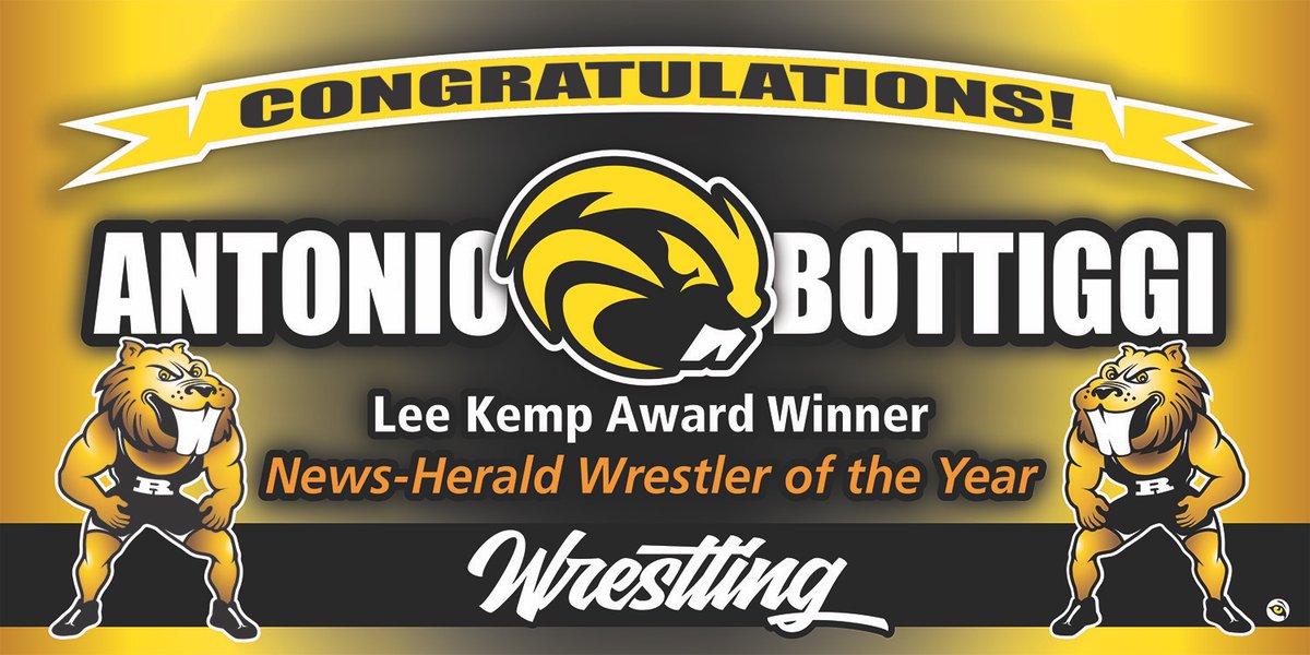 🤼‍♂️CONGRATULATIONS!
@RiversideWrest1 senior @A_Bottiggi68 
@NHPreps Wrestler of the Year!🏆
🦫The @RLSD_Beavers community salutes you!
@Riverside_athl @RHS_beavers 
@rhsbeavers @BeaverCentral 
#WeAreRiverside #RiversidePride
🖤💛