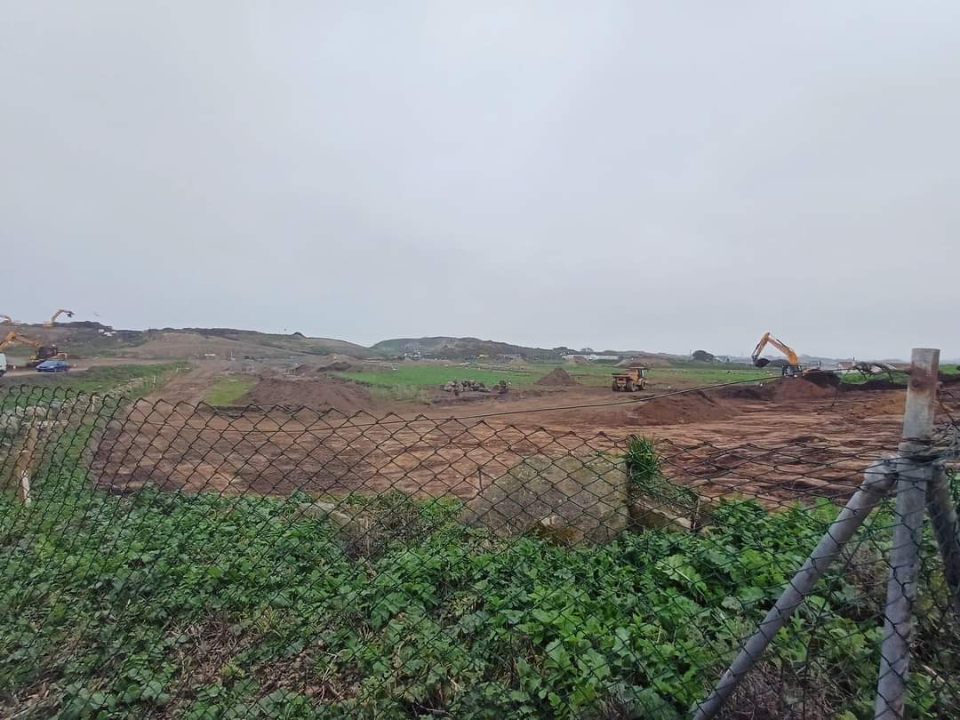 Ronez's Chouet quarry development in #guernsey is starting to take shape. @BBCGuernsey @bailiwickxpress @islandfm @GuernseyPress