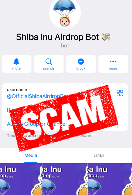 🚨SHIBARMY WARNING:🚨@X More fake Airdrops and group bots There is no official SHIB airdrops for you to claim and we don't have any group bots for you to add to your channel , so please don't join any fake Telegram groups OR connect your wallet to any sites to gain these…