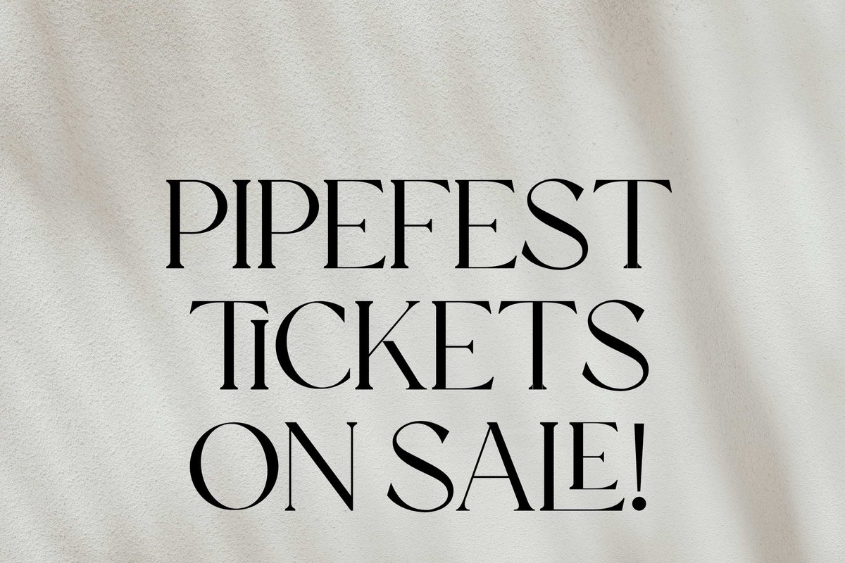 Tix now on sale for @martyn_joseph Pipefest 2024. Guests this year will be Miranda Sykes, The Gentle Good (@ghbonello) and @lizhankscello More details from imageacoustic.co.uk/pipefest-2024