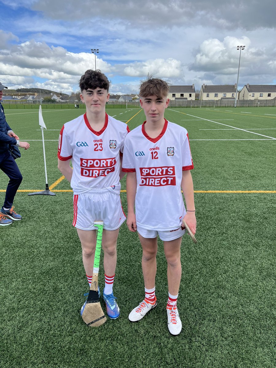 Well to club players Tim, Donnchadh and Jack B (missing) who were in action this morning for Cork u15s vs Dublin in Fethard.. Great stuff lads 🔴⚪️🇬🇦Rebels abú👏🏼
