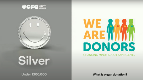 .@plasticmilk's #animated film 'What is Organ Donation?', for the charity @WeAreDonorsUK, won a Silver award in the Under £100,000 category at the @SmileyCFA 2024. Read more here 🔗 shorturl.at/aBQTY