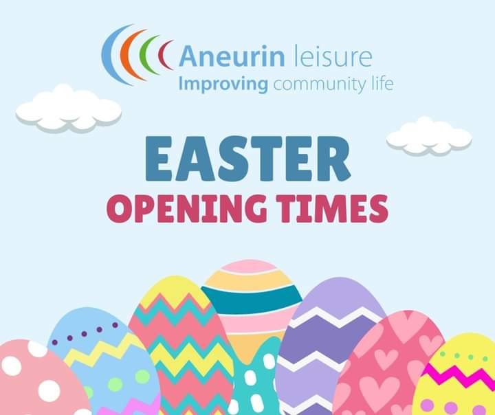 You can find the Easter Opening times for all our Aneurin Leisure venues on our website here ⬇ aneurinleisure.org.uk/easter-opening…