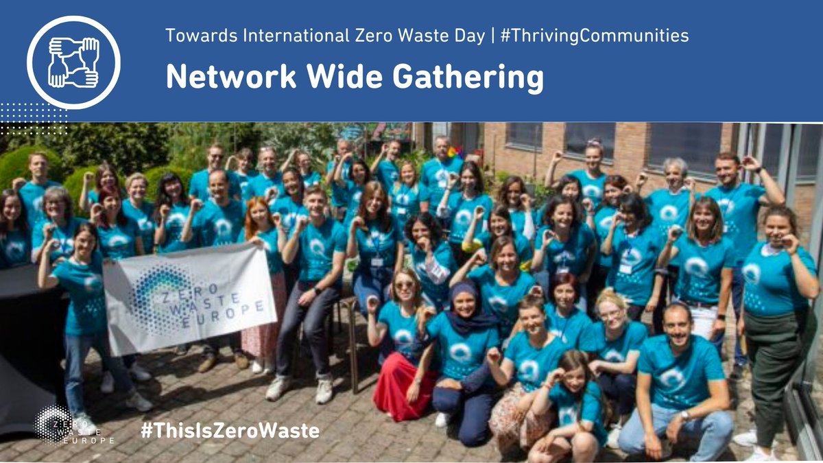 🎊Celebrating our vibrant network of NGOs across Europe fostering & promoting zero waste values for International #ZeroWasteDay!💚Watch the video to get a glimpse of the atmosphere when #ZWEgathers🎥zurl.co/mHi0 #ThisIsZeroWaste #BeatWastePollution #ThrivingCommunities
