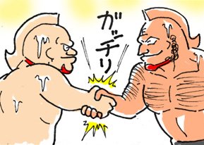 初代キン肉マンの神谷明さんが大王で二世でキン肉マンの声を当てられていた古川登志夫さんが委員長という昔取った杵柄コンビなの面白すぎないですかw 