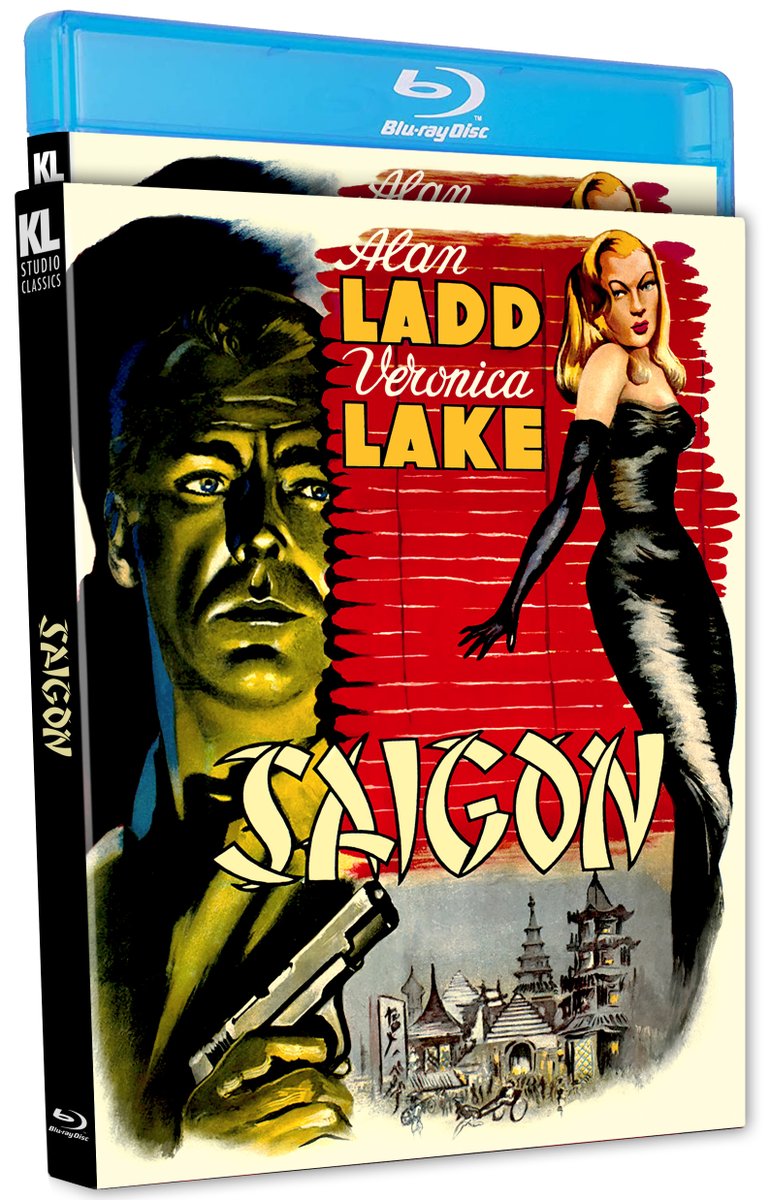 Coming May 28th! kinolorber.com/product/saigon SAIGON (1947) • Brand New HD Master – From a 2K Scan of the 35mm Fine Grain • NEW Audio Commentary by Film Historians Lee Gambin and Elissa McKechnie • Theatrical Trailer (Newly Mastered in 2K) • Optional English Subtitles