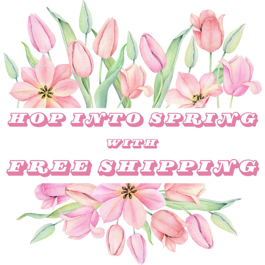 Hop into #spring early this year with #freeshipping on select items from The Mending Garden 🌷 💐

*use #promo #code HOPINTOSPRING at #checkout*