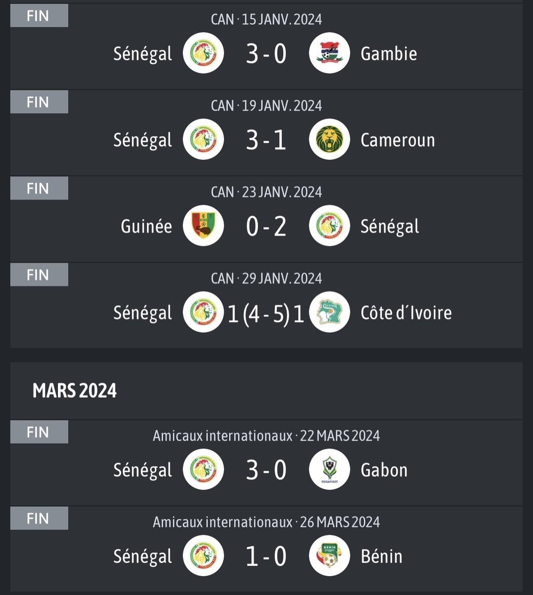 Si Seb Desabre arrive à aller chercher une victoire et la 1ere place du groupe sur la pelouse du Sénégal 🇸🇳 prime en juin pour la CDM, sans avoir joué 1min depuis la CAN, on sera sur le plus grand miracle de l’histoire de la RDC 🇨🇩 au 21ème siècle.