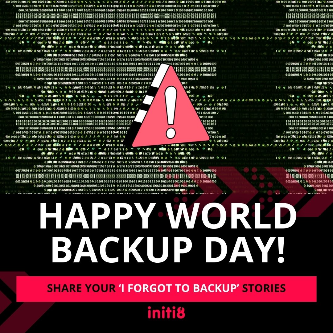 We want to hear your dreaded stories! 🦸‍♂️💾 Yes, we're all about finding the best talent to save your projects from the brink of disaster. Today, we want to hear your own Data-pocalypse tales 😱 Reshare with your own stories of data loss! & remember to backup #worldbackupday