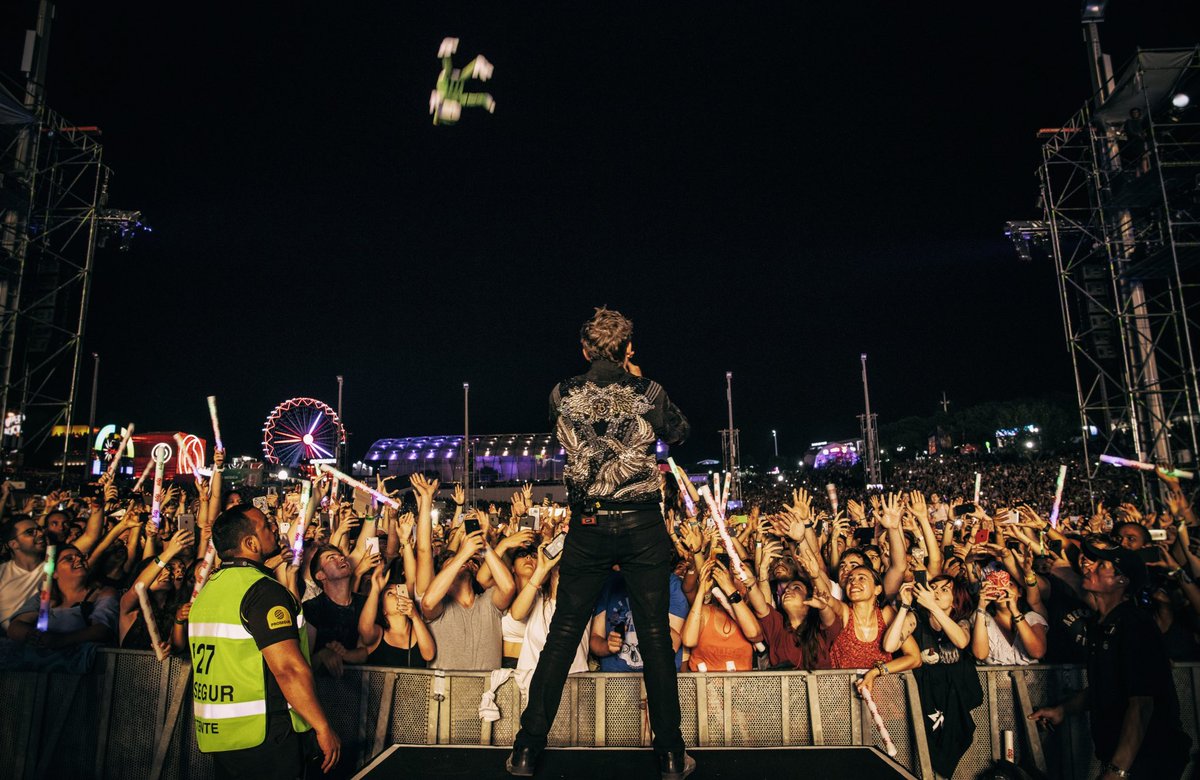 No frogs were harmed in these images 🐸 Rock in Rio 2018 📸: @hapevv