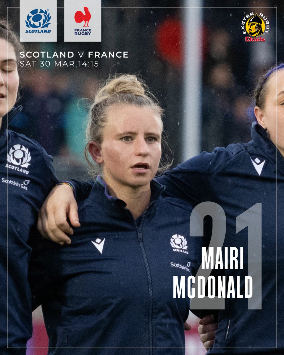 Congratulations to Mairi who will be representing Scotland this weekend! 👊 It's Round 2⃣ of the @Womens6Nations and they take on France at home 🙌 #JointheJourney | #GuinnessW6N
