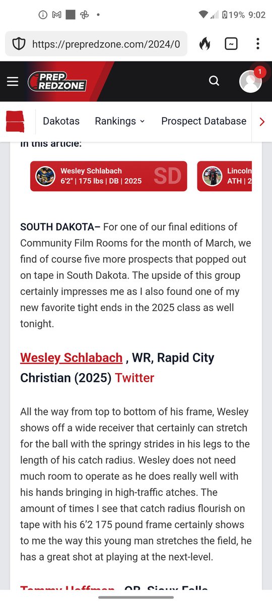 Thank you for the article @NWahlScouting, excited for senior year with my brothers!