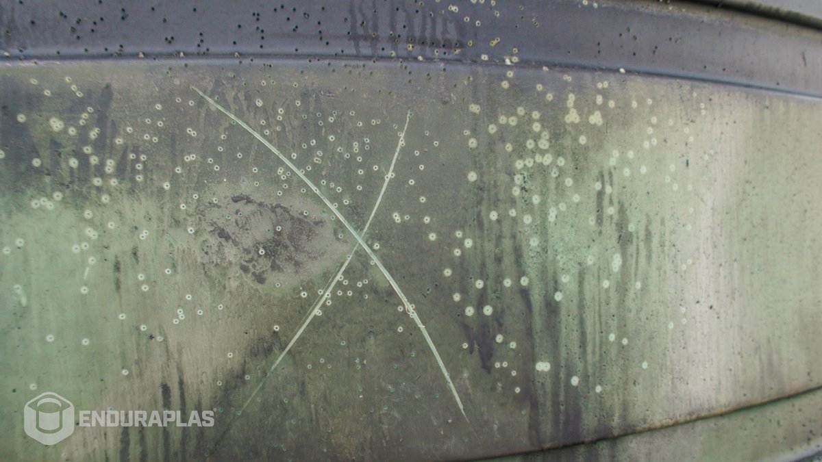 Enduraplas's tweet photo. The Thick-Wall™ design on our liquid storage tanks makes them extra tough. We shot this torture-tested tank with a 12-gauge shotgun, and nothing penetrated the tank's walls. 💥💪

#AgricultureTanks #FarmStorage #FarmInfrastructure #Enduraplas #EngineeredForEndurance https://t.co/uDfxdnoyxp