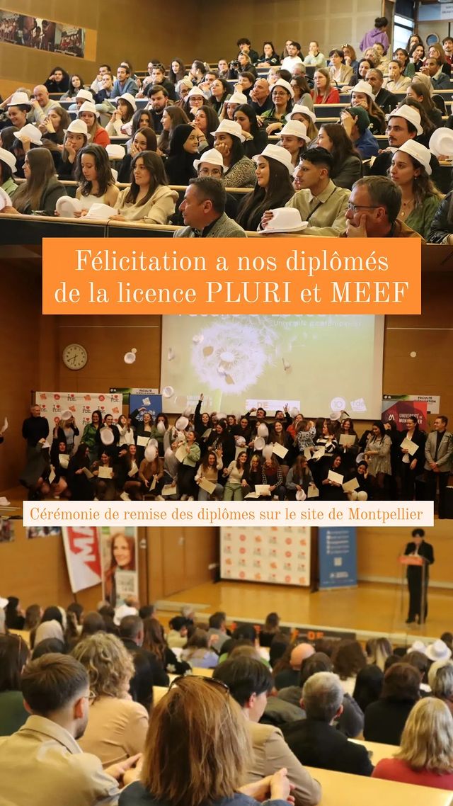 FacEducMtp's tweet image. 🎓 Hier, la magie opérait lors de notre cérémonie de remise des diplômes à Montpellier ! En présence de @Philippe_Auge, président de @umontpellier,
Agnès @PerrinDoucey, directrice de la Fde, de la mairie de @montpellier_ et de nos précieux partenaires  @MGEN034 et @MAIF.