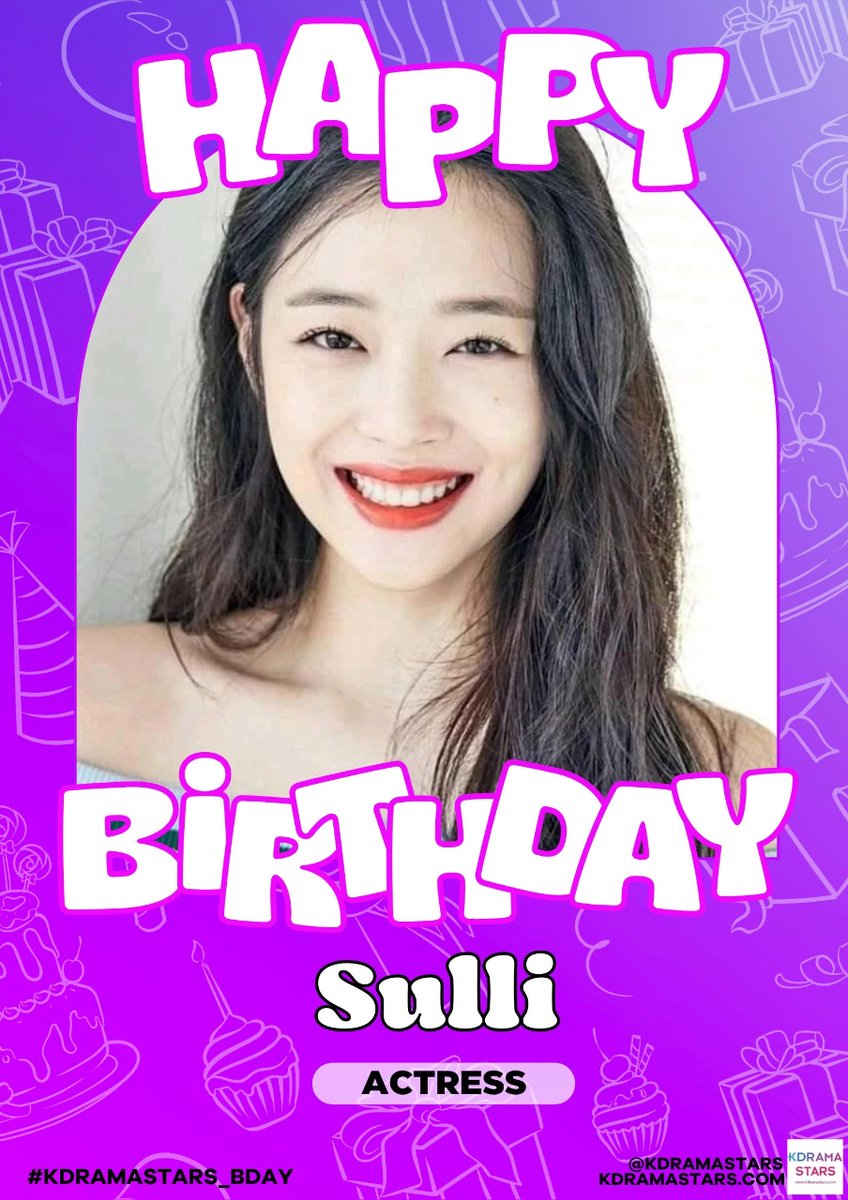 KDramaStars's tweet photo. Happy birthday, Sulli! π
#Sulli #KDramaStars_BDAY https://t.co/CkqHkwD7aE