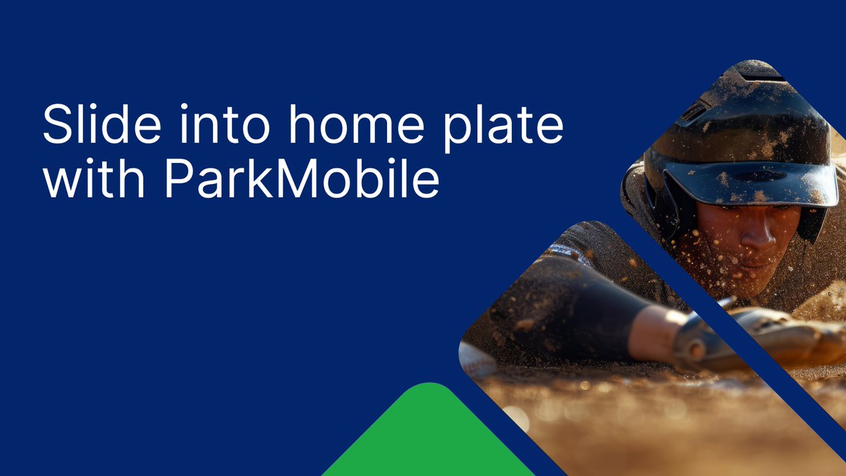 Take us out to the ballgame. ⚾️ @MLB season begins today. Slide into a home run with ParkMobile reservations. Check out where the app is available at ballparks around the country. parkmobile.io/blog/parkmobil…