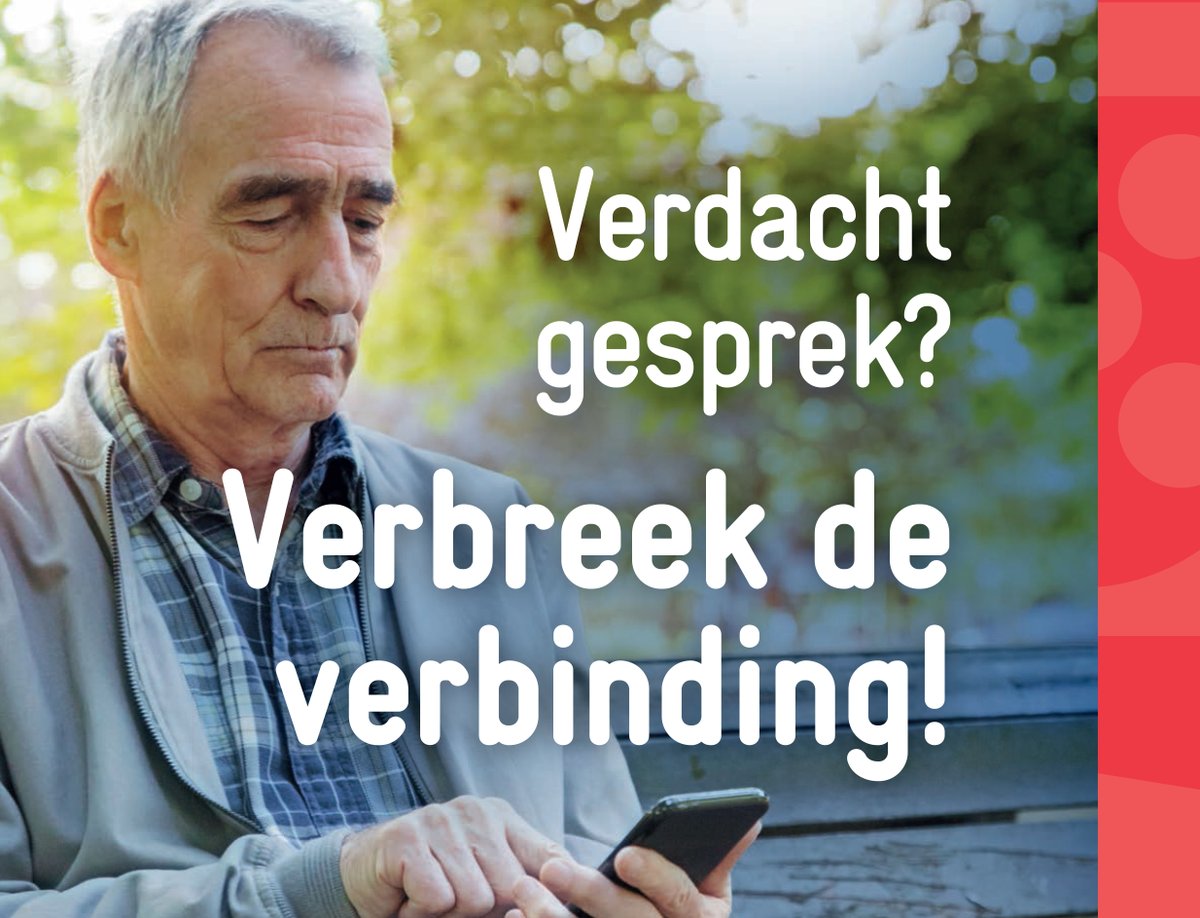 Verdacht gesprek❓ Verbreek de verbinding❗ 📞📱
Oplichters aan de telefoon doen zich voor als medewerkers van een officiële instantie zoals jouw bank of overheid.
Gelukkig zijn er manieren om je te beschermen. Kijk voor alle tips 👉 albrandswaard.nl/onze-gemeente/…