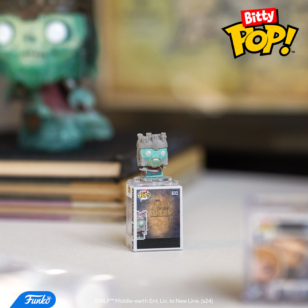 Embark on a mini adventure with The Lord of the Rings Bitty Pop! collectibles. Which mystery figure will you discover? bit.ly/3TEgjDs

#LOTR #BittyPop