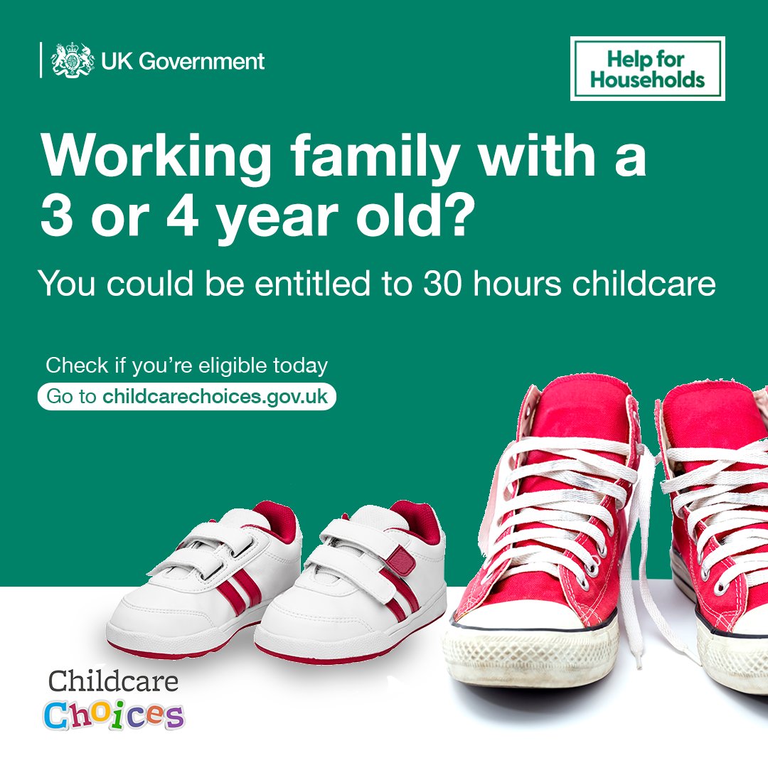 #30Hours gives working parents of 3 or 4-year-olds an extra 15 hours of childcare on top of the 15 hours available to everyone. Leave plenty of time - apply now. Those already using 30 hours may need to reconfirm their eligibility 💻 Find out more 👉 familyinfo.buckinghamshire.gov.uk/childcare-and-…