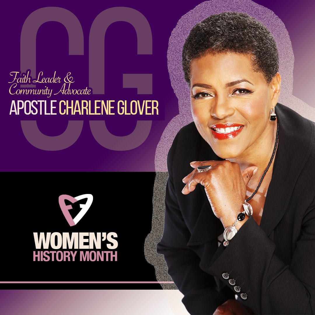 Today, we honor Apostle Charlene Glover! 💐 Apostle Glover is a woman of God who is highly regarded for her integrity, wisdom, excellent spirit, and generosity. #womenshistorymonth #faithinflorida